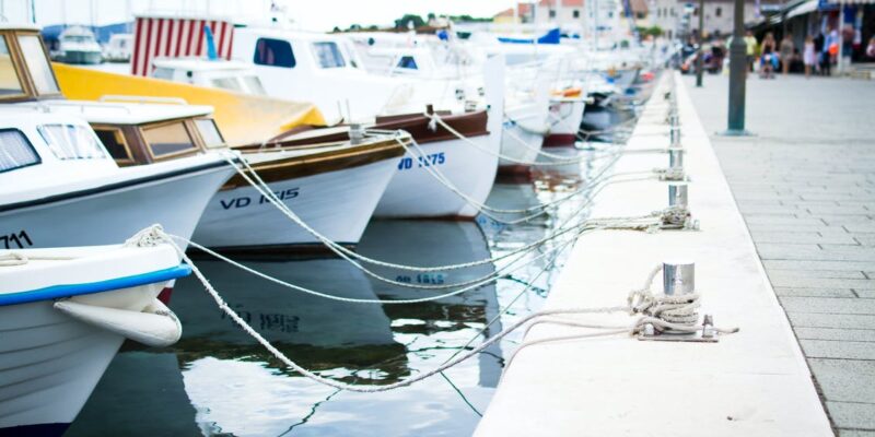 Boats Near Dock